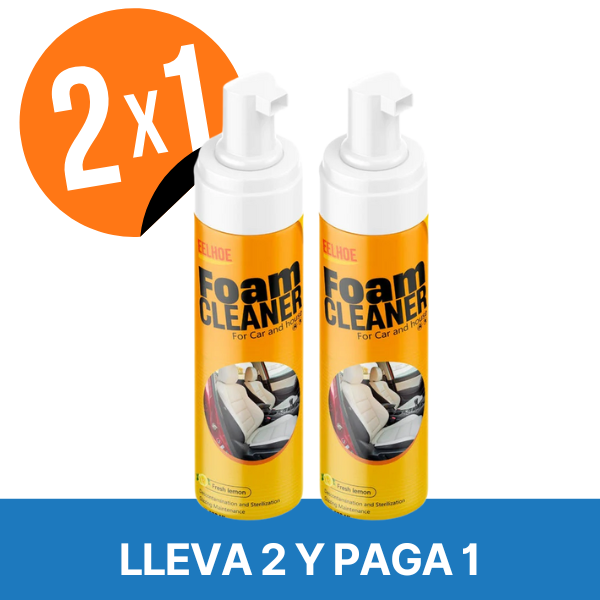 2x1 Foam Cleaner™ - Espuma Limpiadora Profesional Multiusos (Oferta Limitada)