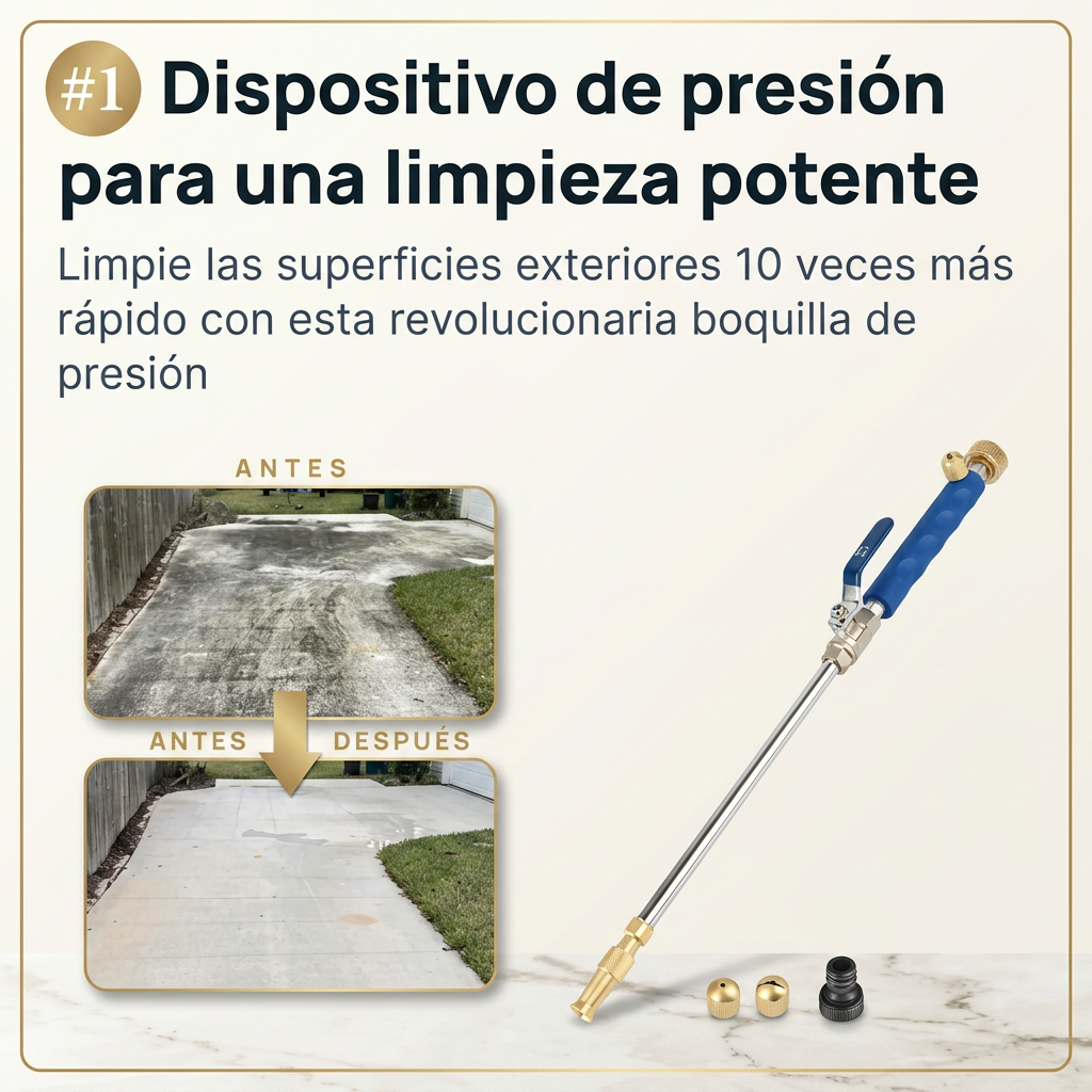 Novidad - Noole: ¡Una presión de agua increíble en un paquete pequeño! (Promoción Exclusiva)
